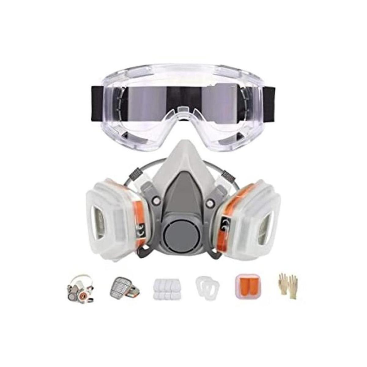Juego de fundas faciales reutilizables para pintura gas