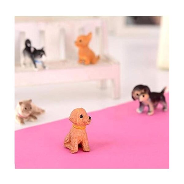 Juego de figuras de juego familiar de casa de muñecas de