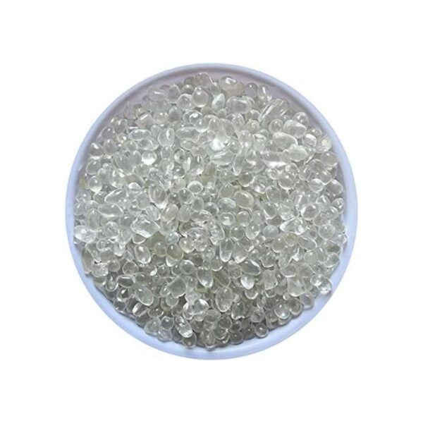KISEER Piedra de vidrio transparente a granel de 1 libra_1