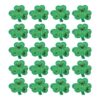 TOYANDONA 20 piezas de lentejuelas trébol plancha en