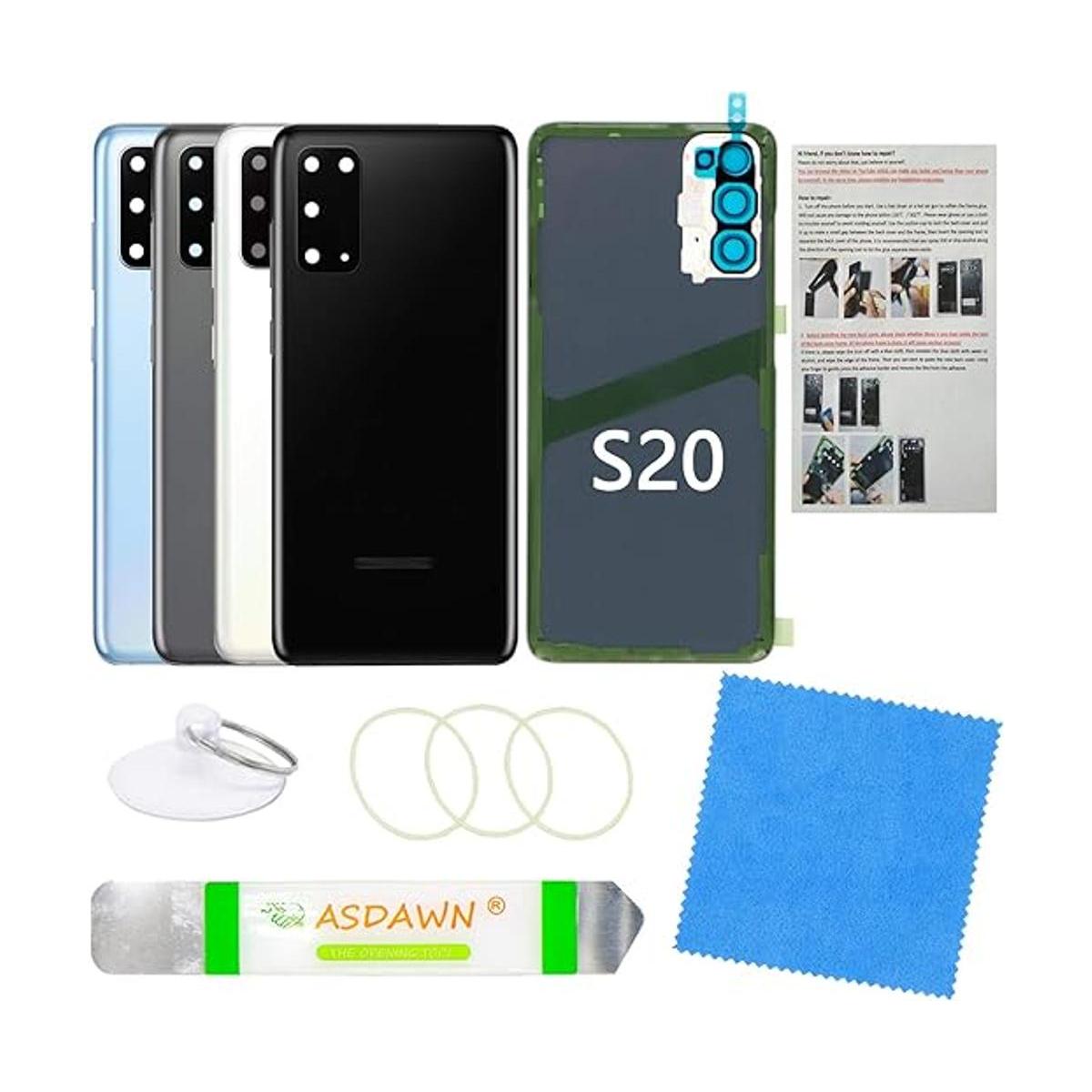 Reemplazo de vidrio para Galaxy S20 con lente de cámara