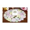 Juego de 4 manteles individuales florales de 14.0 in