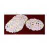 Juego de 4 manteles individuales florales de 14.0 in