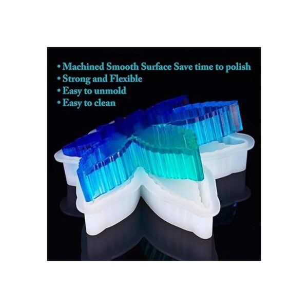 NiArt Kit de moldes de silicona de fundición de resina
