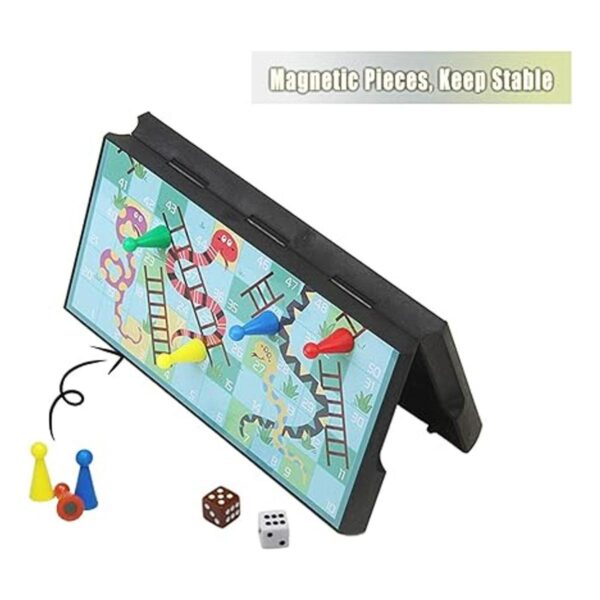 KOKOSUN Snakes and Ladders Mini juego de mesa de 7.9_3