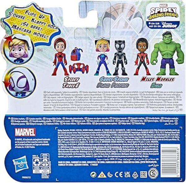 Spidey and His Amazing Friends Marvel Hero Reveal Paquete_5
