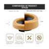 Kit de anillo de cera de inodoro extra grueso con brida y_3
