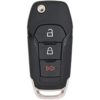 Keyless2Go Repuesto para llave de 3 botones para Ford_1