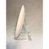 Plate caballete ajustable transparente con poste de 6.0