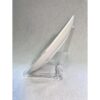 Plate caballete ajustable transparente con poste de 6.0