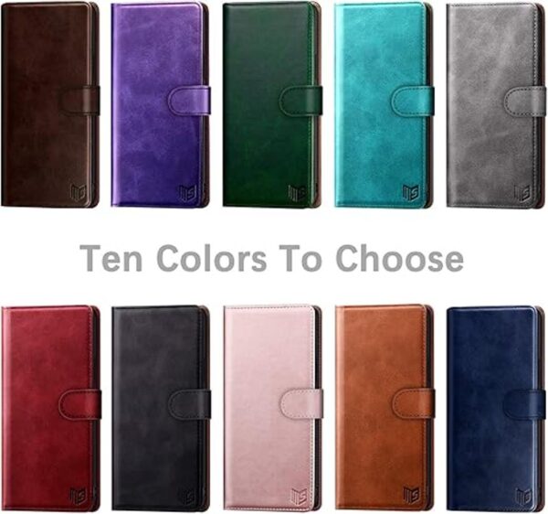 SUANPOT Funda de cuero para Samsung Galaxy S20 Ultra de_3
