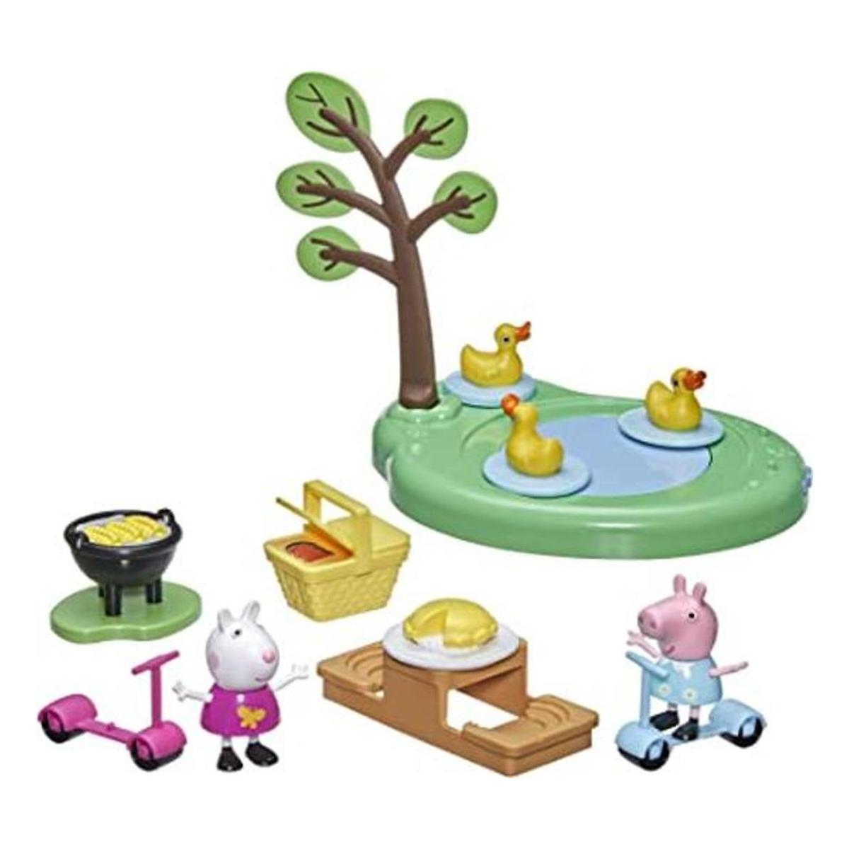 Peppa Pig Peppas Adventures Juego de picnic de Peppa