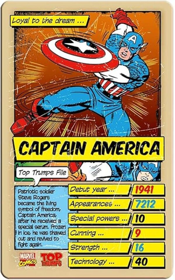 Marvel Comics Retro Top Trumps Juego de cartas especiales_3