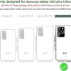 SUANPOT Funda de cuero para Samsung Galaxy S20 Ultra de_2