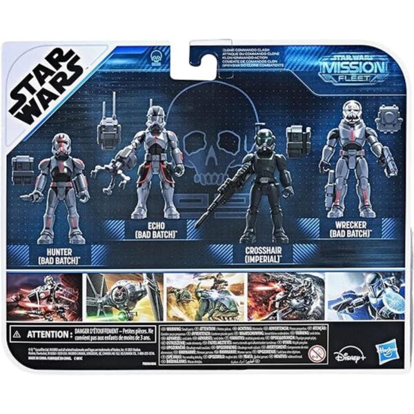 Star Wars Mission Fleet Clone Commando Clash Figura de_4