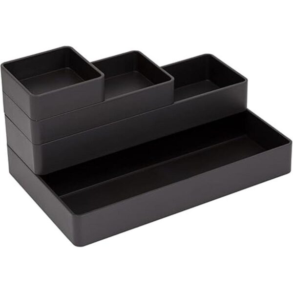 Juego de organizador de bandejas de plástico para cajones_5