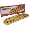 Juego clásico de Mancala cuenta con una tabla de madera_2