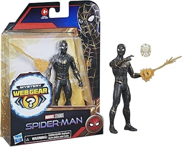 SpiderMan Marvel Mystery Web Gear Figura de acción de_2