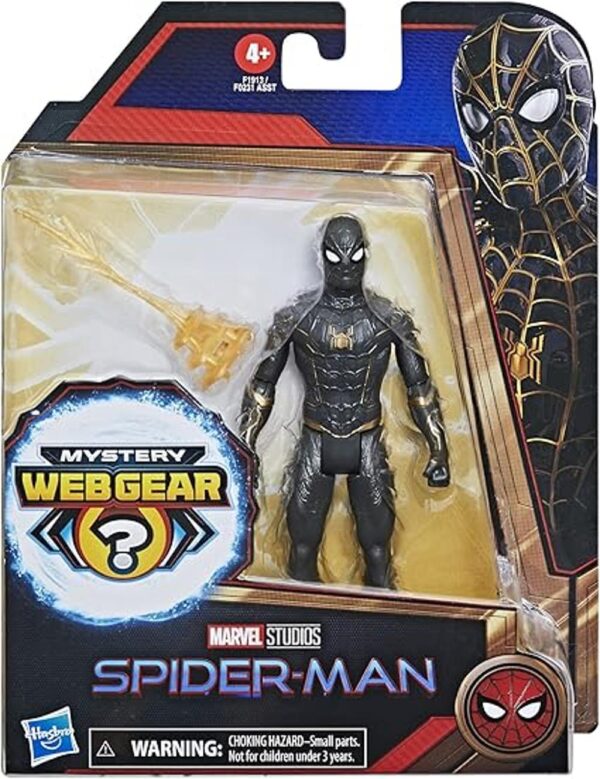 SpiderMan Marvel Mystery Web Gear Figura de acción de_3