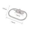 Toallero autoadhesivo de acero inoxidable para baño_4