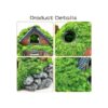 Tfwadmx Decoración de acuario Hobbit House Resina Betta