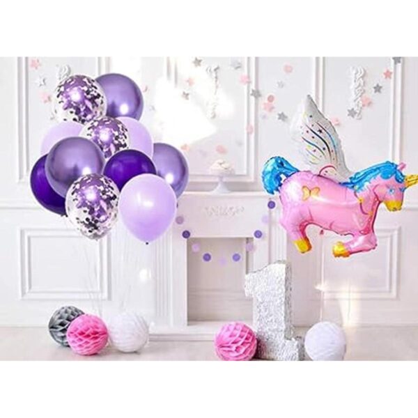 Kit de 100 globos de tonos morados guirnalda de arco de 5_2