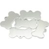 StayMax Etiquetas de perro en blanco de acero inoxidable_1
