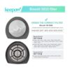 KEEPOW Filtro de vacío 2033 compatible con Bissell_2