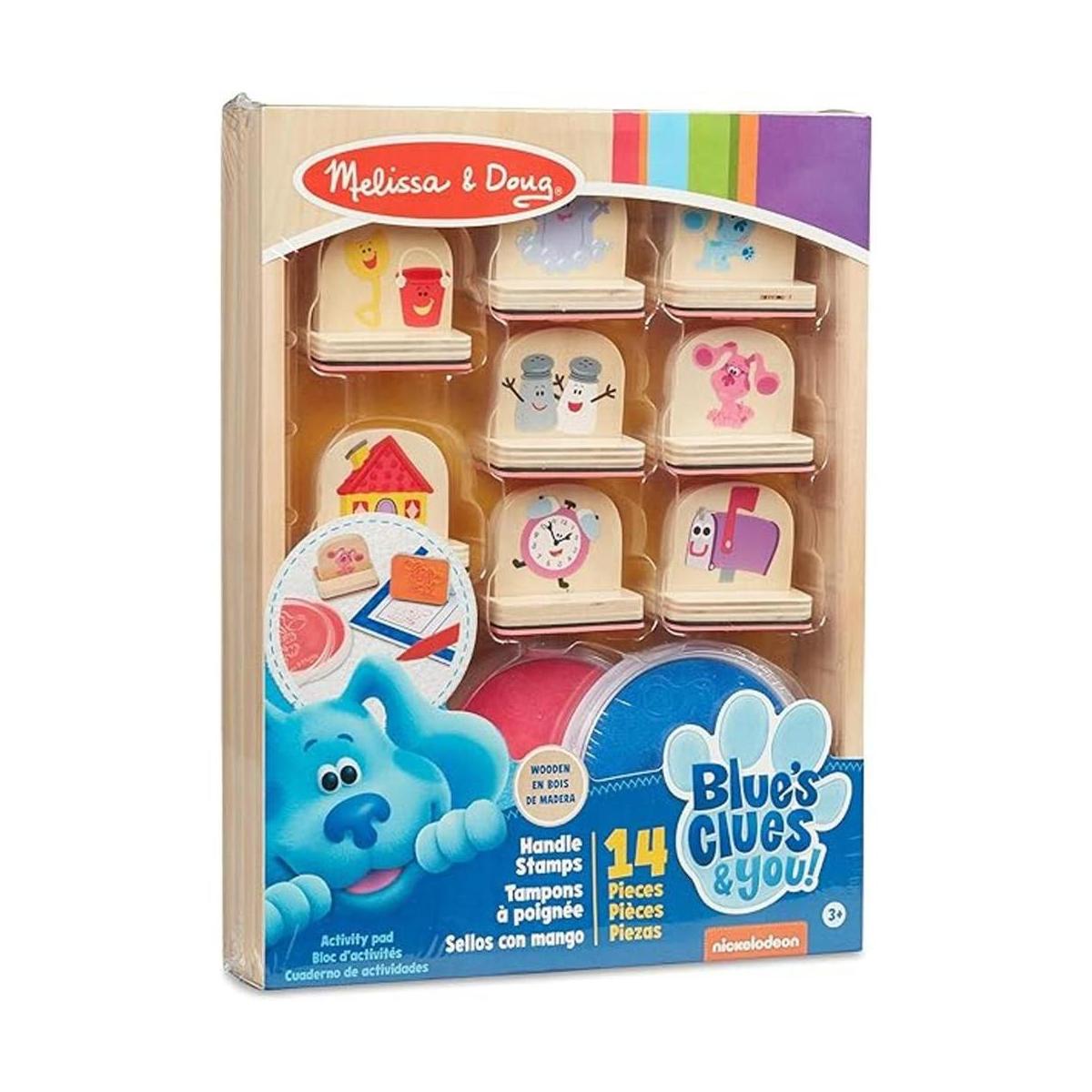 Melissa Doug Blues Clues You Sellos de mango de