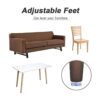 Mesee Niveladores de muebles ajustables 20 unidades