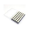 Juego de 40 esponjas para dedos con caja de almacenamiento