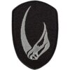 Parche de calavera de lodo emblema de cazador de_1