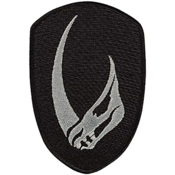 Parche de calavera de lodo emblema de cazador de_1