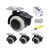Protector de piso de 1.5 pulgadas ruedas de goma para_1