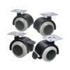 Protector de piso de 1.5 pulgadas ruedas de goma para_4