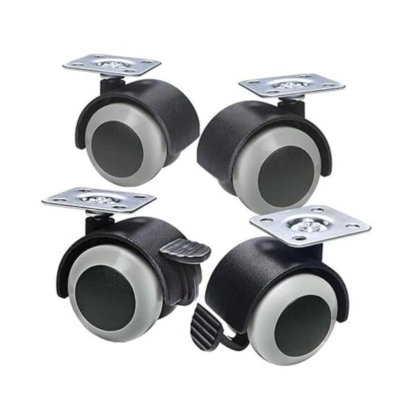 Protector de piso de 1.5 pulgadas ruedas de goma para_4