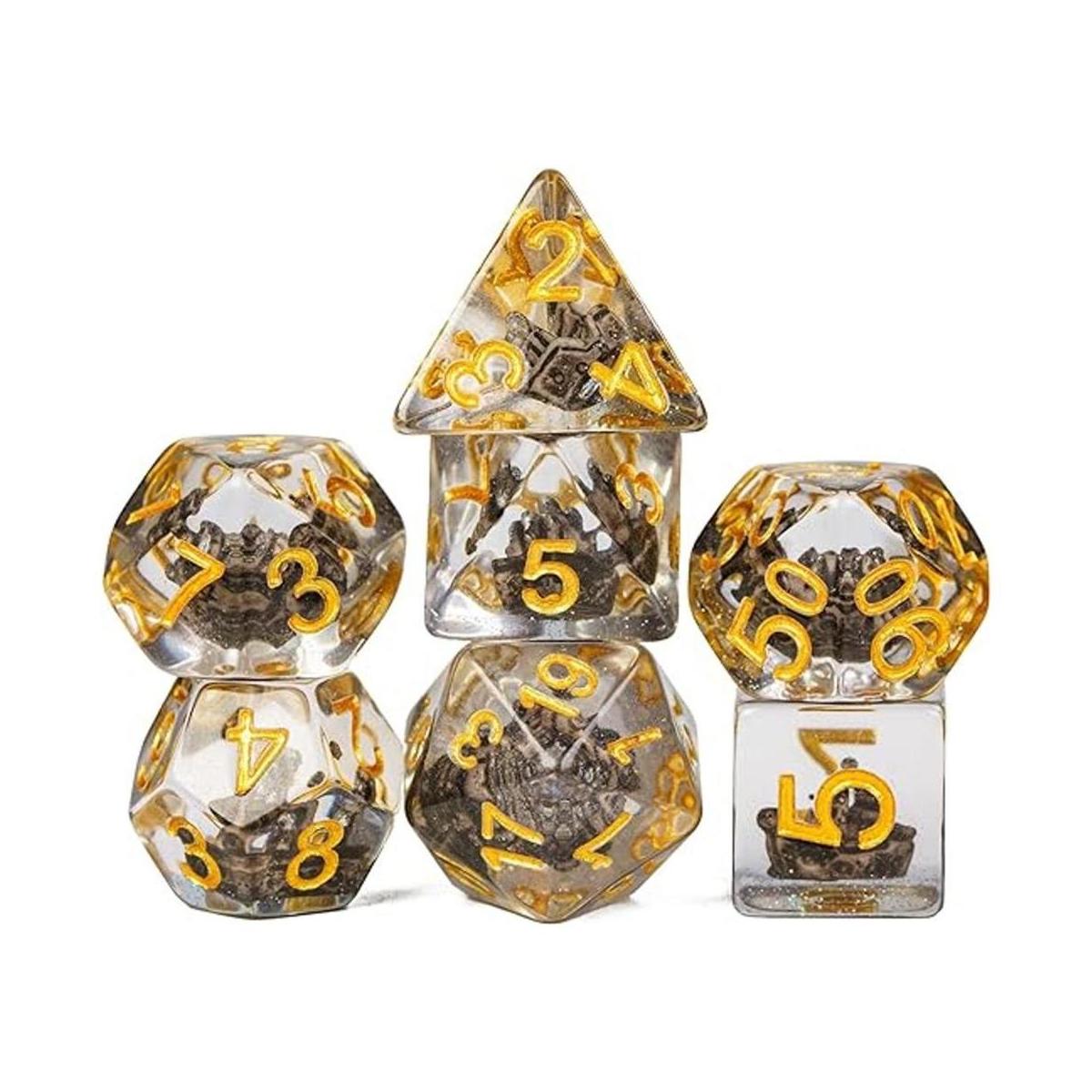 UDIXI Juego de dados poliédricos para DND dados de