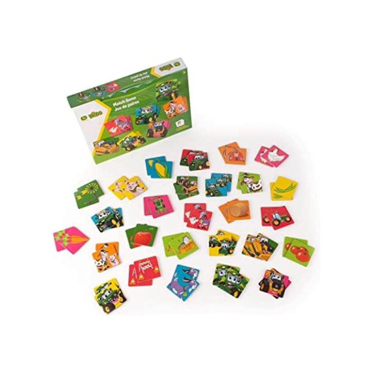 Tomy John Deere Kids Match Game Juego de memoria