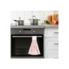 Kepreal Juego de 2 toallas de cocina de cerdo rosa 12.0