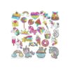 Kit de pintura de diamantes para niños 24 calcomanías de_1