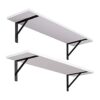 DINZI LVJ Estantes largos de pared 31.5 x 7.9 x 6_1