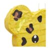 Piñata pequeña de leopardo para decoraciones de fiesta de