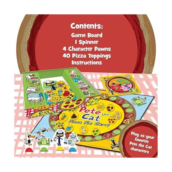 University Games Pete the Cat Pizza Pie Game Verde_3