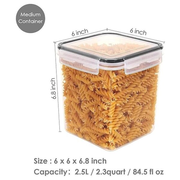 Vtopmart Recipientes de almacenamiento de alimentos de 2.5_2