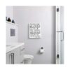 Kas Home Decoración de pared para baño diseño de reglas_4