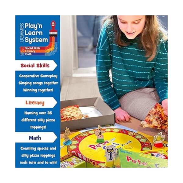 University Games Pete the Cat Pizza Pie Game Verde_6