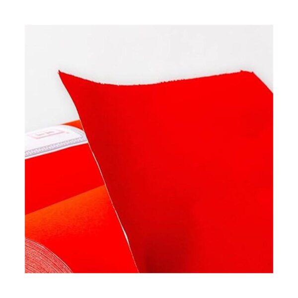 KYMY Rollo de papel Xuan rojo con 6.7 in x 65.6 ft 6.7