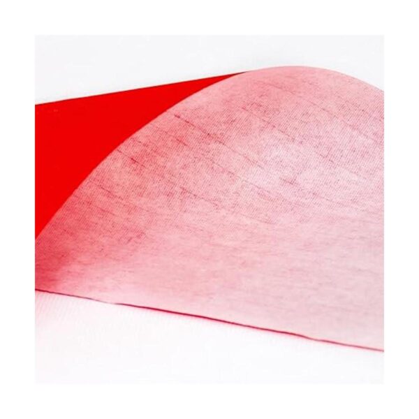 KYMY Rollo de papel Xuan rojo con 6.7 in x 65.6 ft 6.7