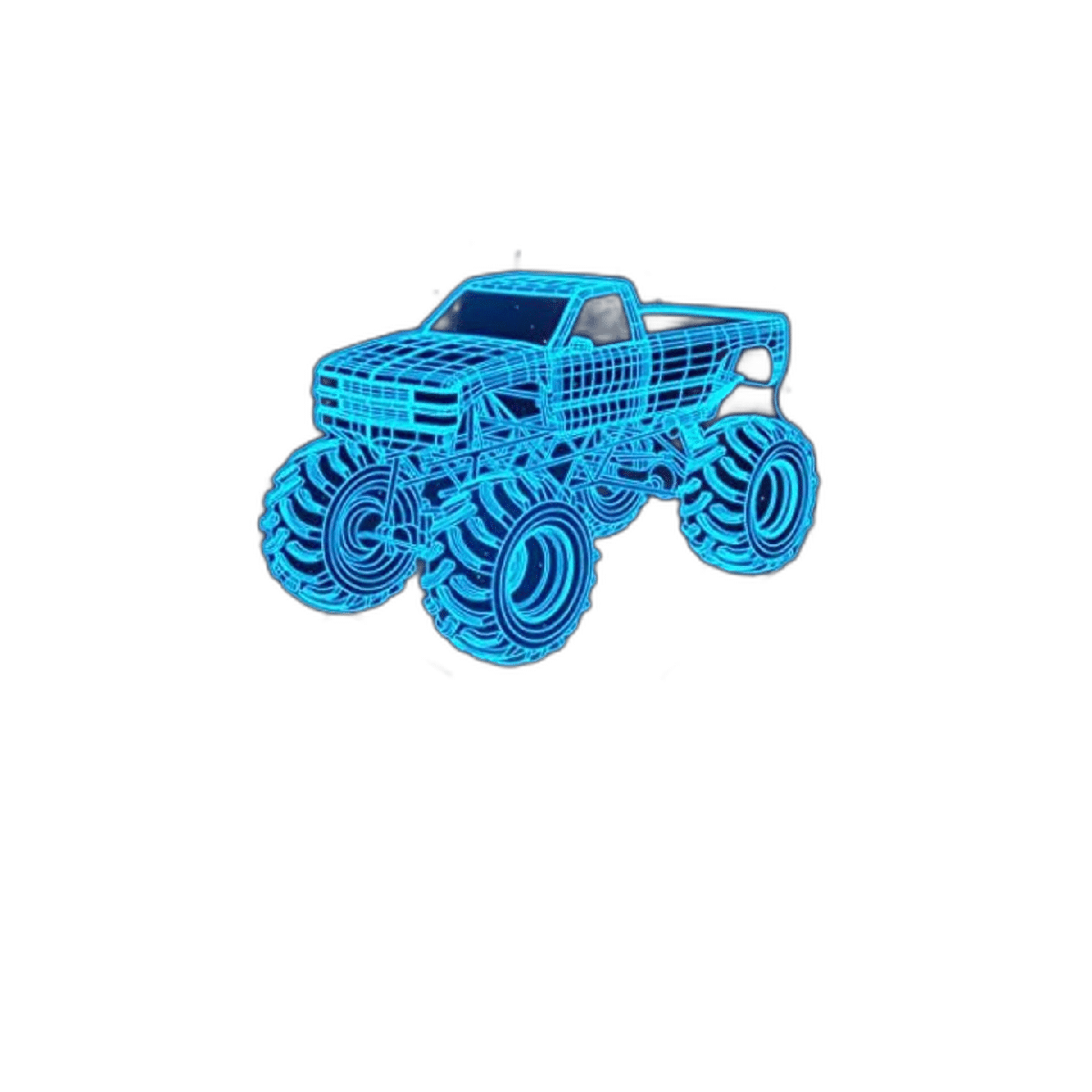 Luces nocturnas 3D para niños lámpara de noche para