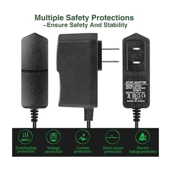 Waysse Adaptador de corriente alterna de 5 V 2 A_3